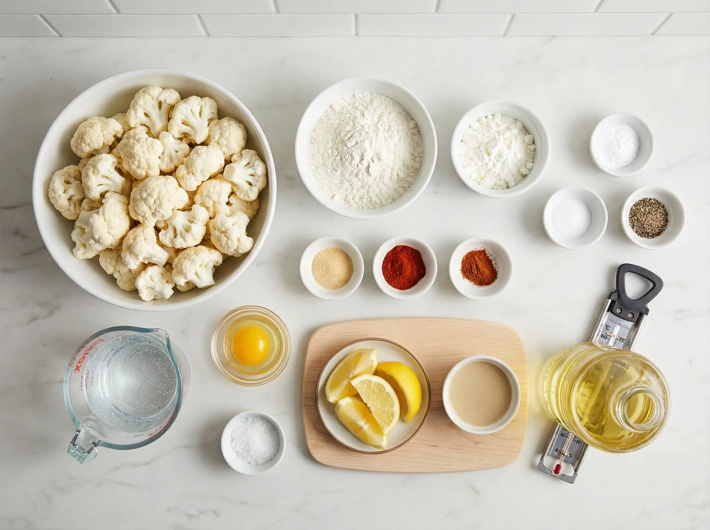 Ingredients flat lay