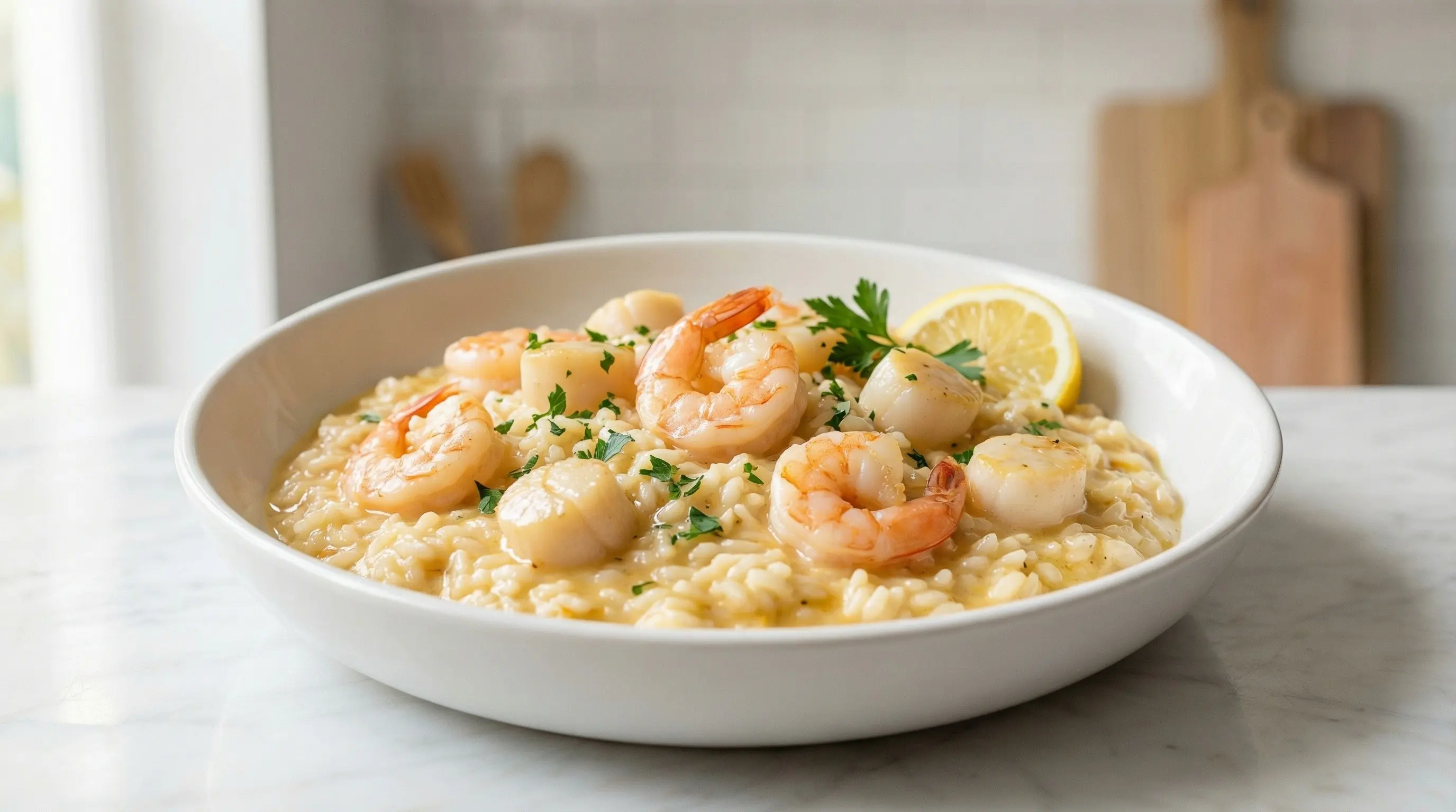 Creamy Seafood Risotto